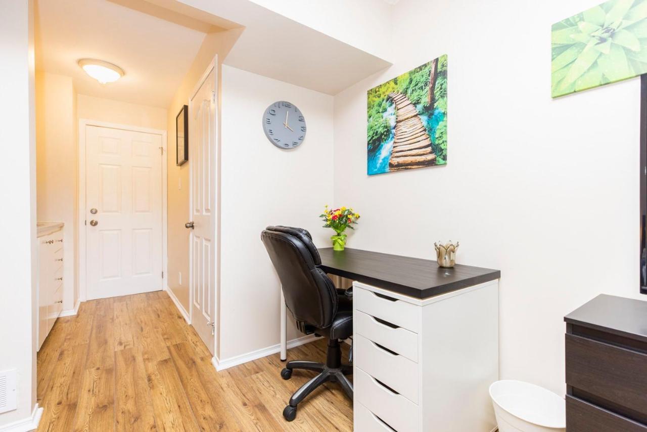 Modern Studio W King Bed - Central Ottawa Zewnętrze zdjęcie